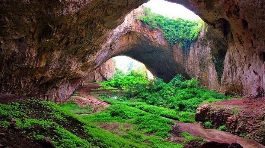 Prohodna Cave (Eyes of God), Karlukovo, Lovech Province, Bulgaria